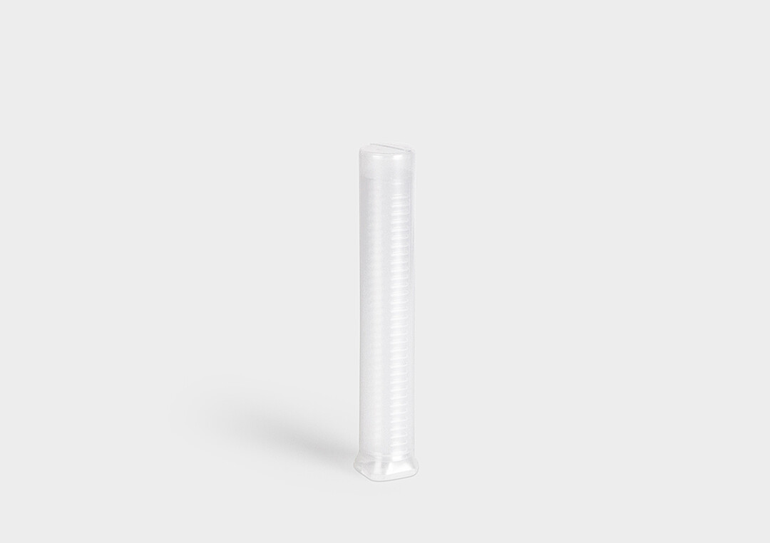 TelePack: a round telescopic packaging tube with ratchet mechanism.