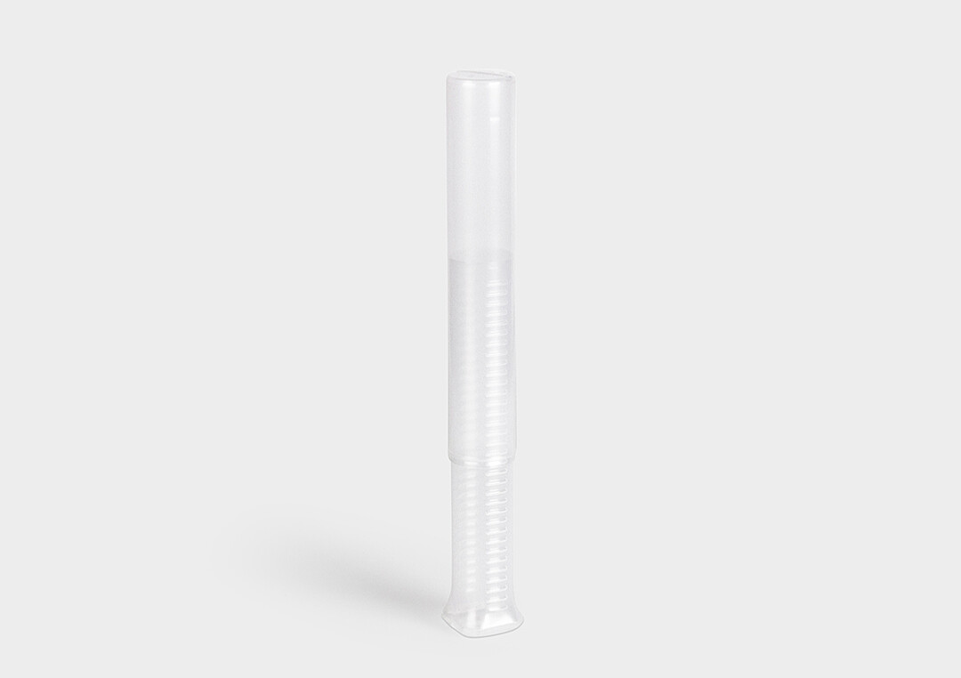 TelePack: a round telescopic packaging tube with ratchet mechanism.